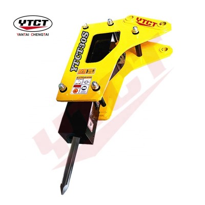 Super striking force large hydraulic excavator rock hammer