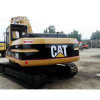 Best sell original used cat 320B excavator with excavator hydraulic hammer