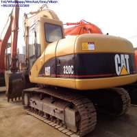 Used Cat 320C 20 ton Excavator 320CL Digger With Hydraulic Hammer With Low Price Sale in Tanzania