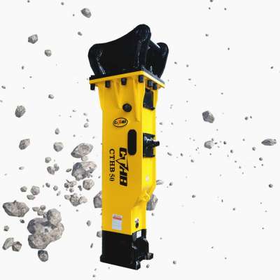 100mm chisel diameter Box type excavator breaker for construction