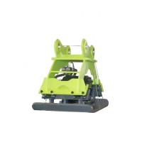 Factory price concrete vibrating plate hydraulic compactor for excavator